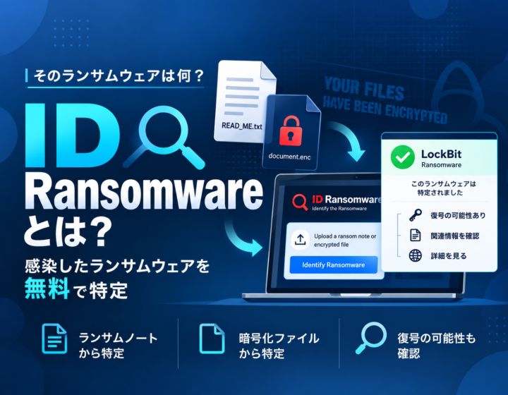感染したランサムウェアを無料で特定「ID Ransomware」とは？使い方と注意点を解説